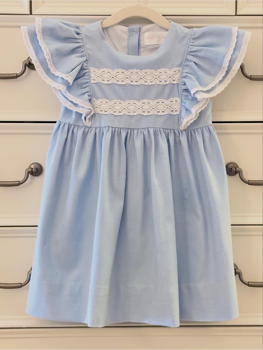 GUC/PLAY Cecil & Lou Light Blue Dress Size 3T